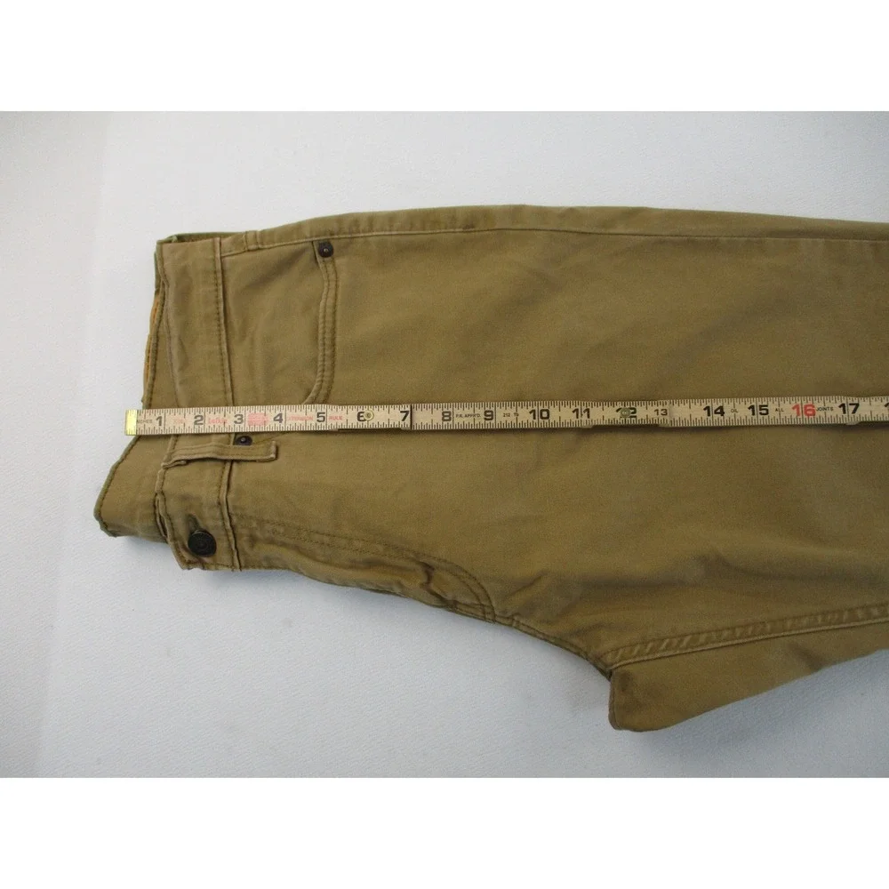 Levi's 541 Athletic Taper Pants Mens 33x30 Brown Khaki Utility Workwear Stretch